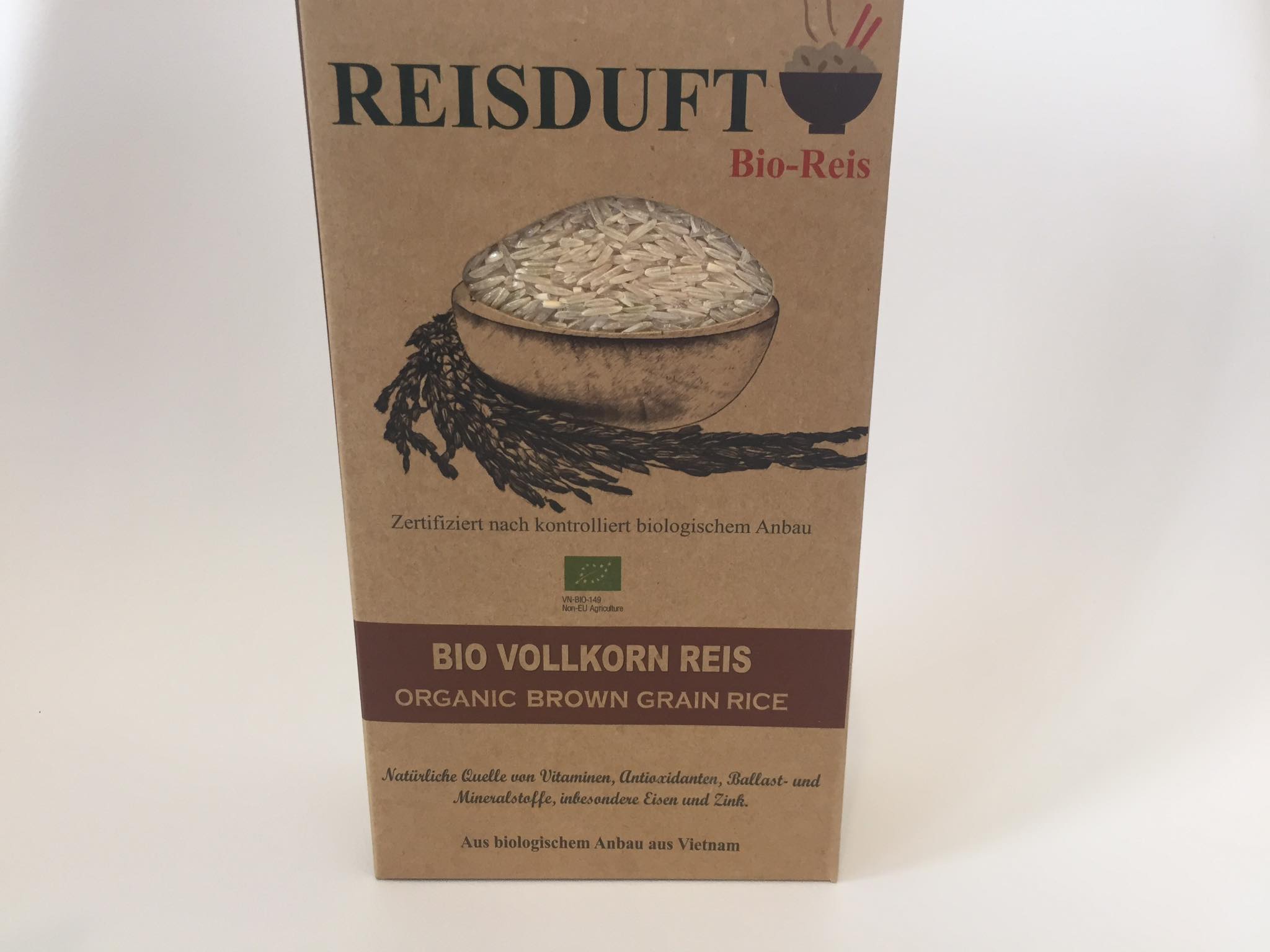 Bio Vollkorn Duftreis 1000g | Reis online kaufen - REISDUFT