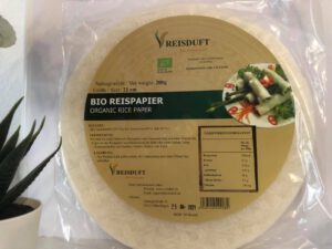 Reispapier Bio